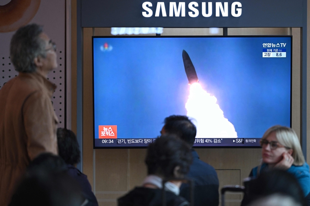 North Korea tests ‘cutting-edge’ hypersonic missiles ahead of Trump’s Seoul visit