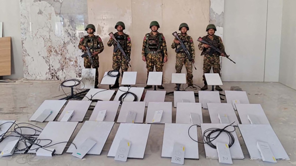 Over 600 flee Myanmar scam centre into Thailand after military raid