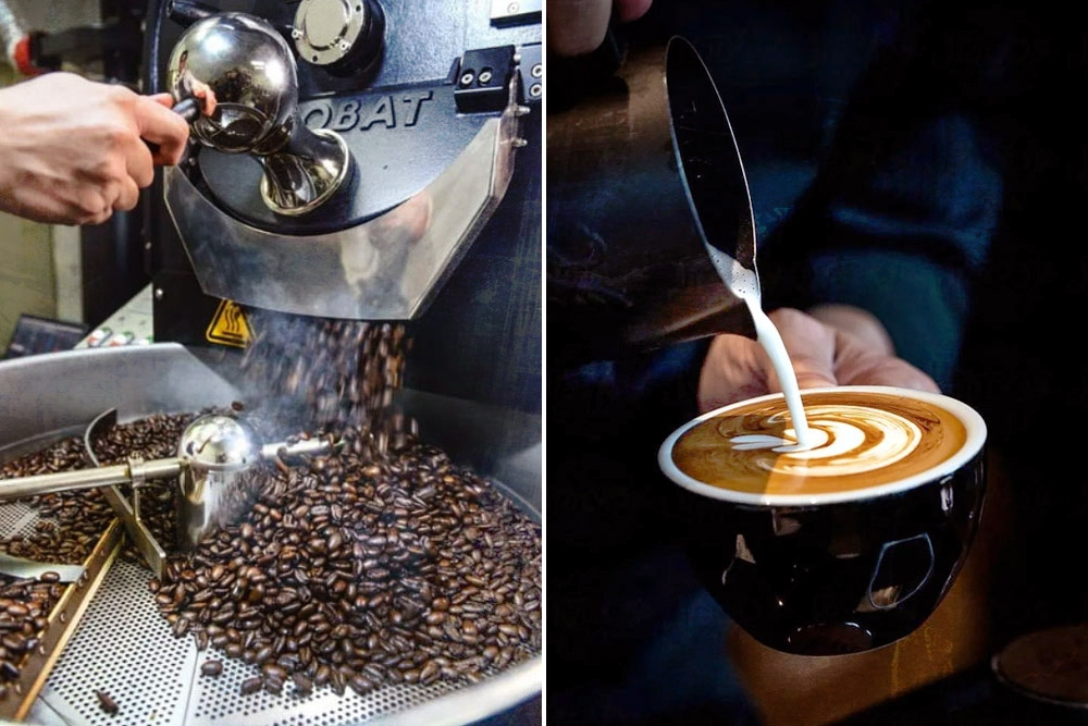 From roasting to the final cup of coffee. — Picture courtesy of MY LIBERICA