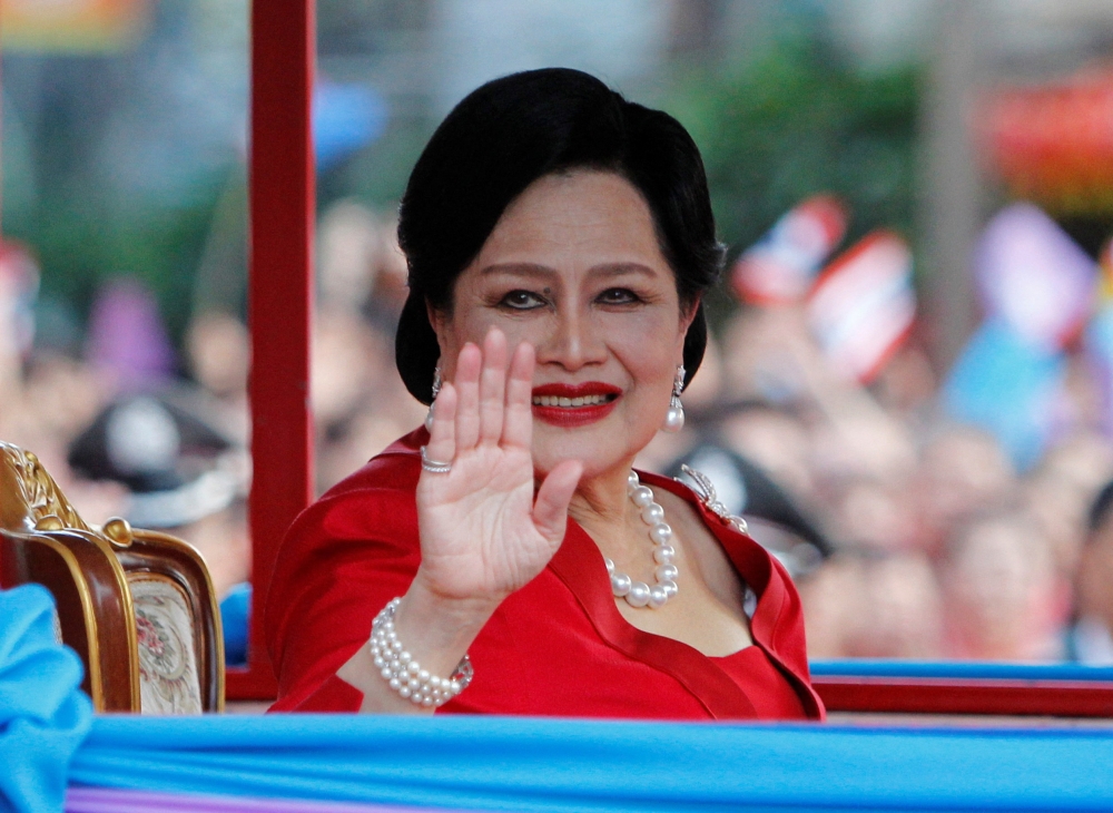 Thailand’s Queen Mother Sirikit, who brought glamour and elegance to a postwar revival in the country’s monarchy and who, in later years, would occasionally wade into politics, has died aged 93, the Thai Royal Household bureau said on Saturday. — Reuters pic
