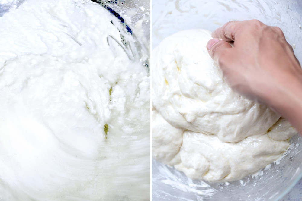 Mix and knead until the dough is smooth. — Picture by CK Lim