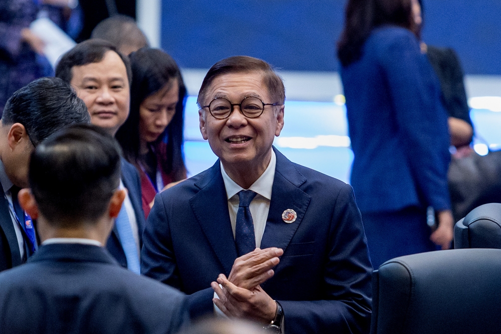 Thailand’s Foreign Affairs Minister Sihasak Phuangketkeow attends the Asean Foreign Ministers’ Meeting ahead of the 47th Asean Summit at the Kuala Lumpur Convention Centre, Kuala Lumpur October 25, 2025. — Picture by Firdaus Latif