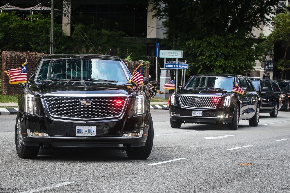 There are moments in international relations when two figures — so starkly different in temperament, philosophy, and style — end up driving the same vehicle of history. — Picture by Yusot Mat Isa