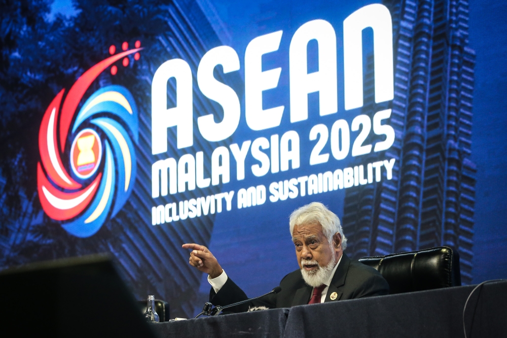 Timor-Leste Prime Minister Kay Rala Xanana Gusmão said the country has endured a long and difficult journey in its efforts to rebuild and strengthen itself since gaining independence. — Picture by Yusof Isa