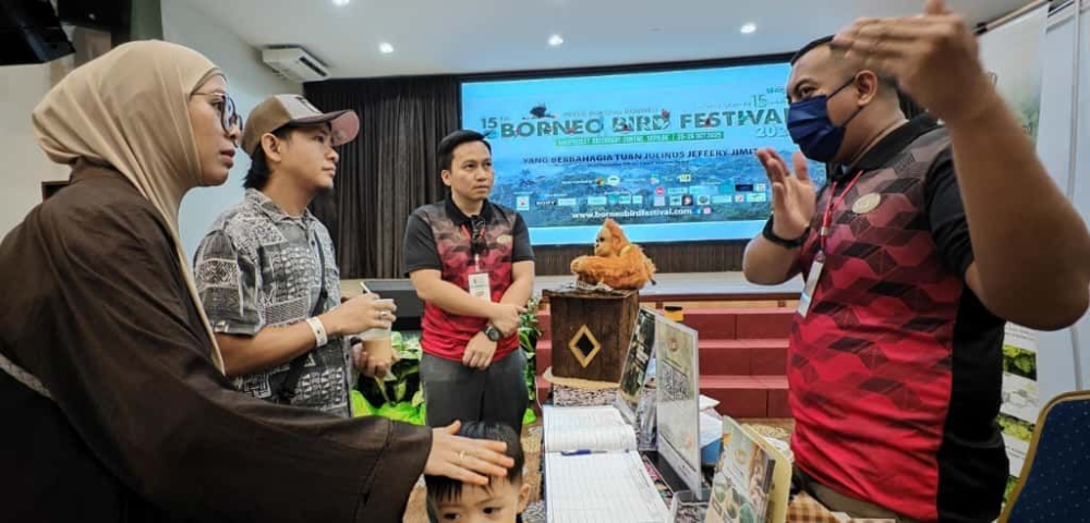 Participants getting updates on the initiatives at the conservation area. — Daily Express pic