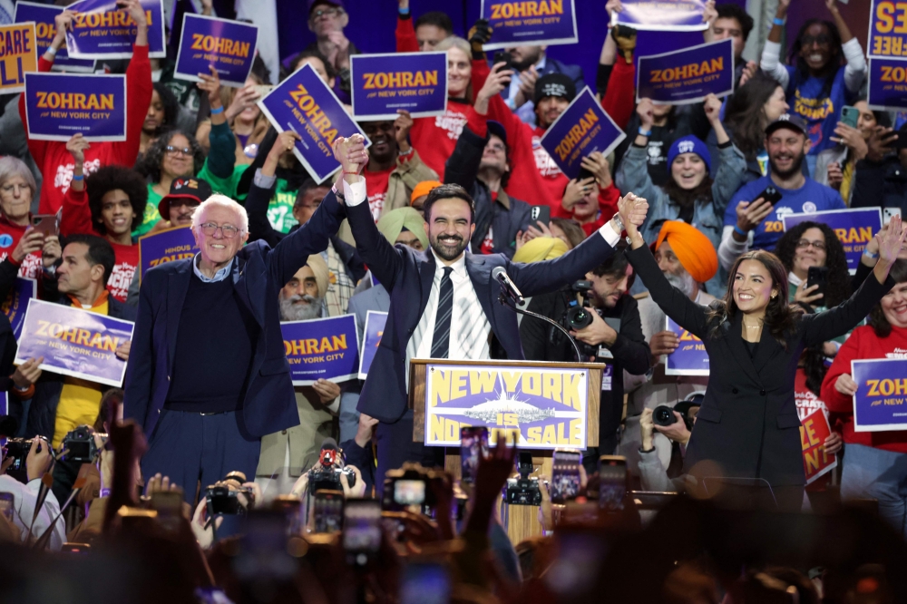 The city’s soaring cost of living, perhaps more than any other issue, has propelled the unlikely Democratic socialist candidate Zohran Mamdani to the front of the Big Apple’s mayoral race. — AFP pic