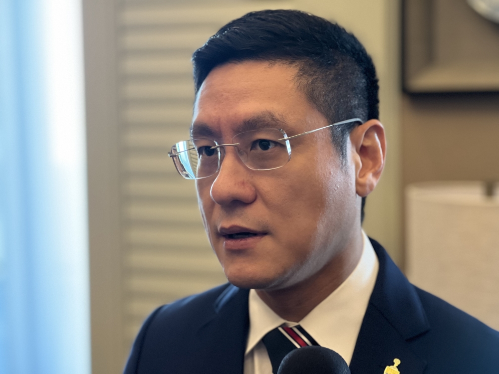 State Infrastructure, Transport and Digital Committee chairman Zairil Khir Johari said Jalan Tun Sardon could reopen to traffic earlier so long as clearing works are completed. — Picture by Opalyn Mok