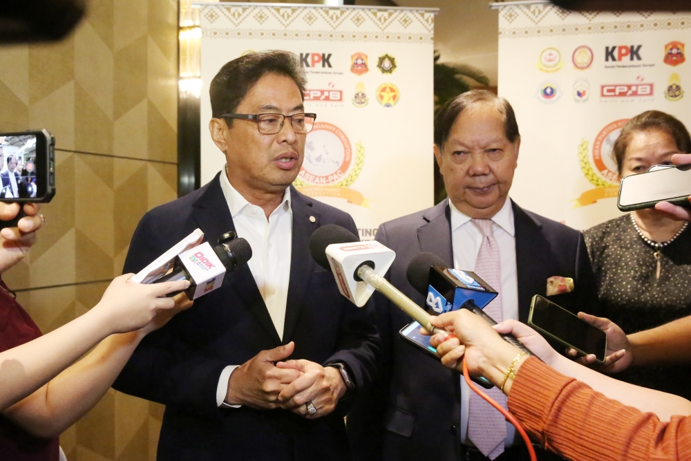 MACC chief Tan Sri Azam Baki said some countries are unable to assist via Interpol because the offences Malaysia is charging are not considered extraditable under their local laws. — Picture by Choo Choy May