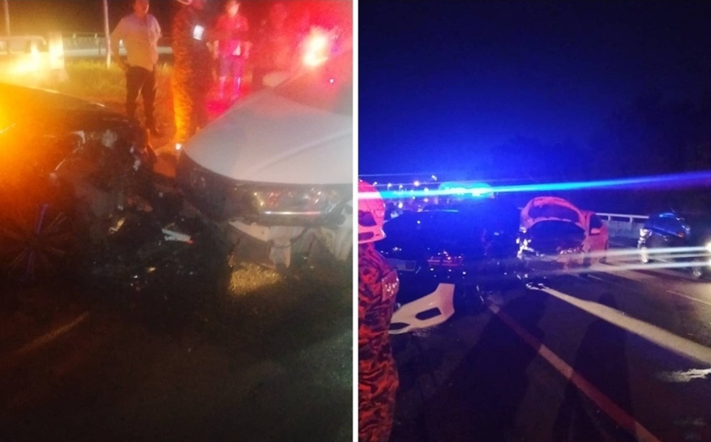 Woman killed, three others injured in fatal head-on Muar crash after ...