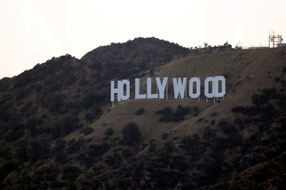 The iconic Hollywood Sign is pictured in Los Angeles, California September 17, 2024. — Reuters pic