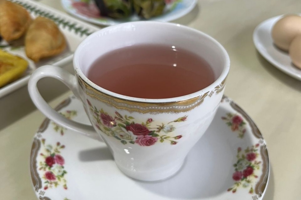 Sarawak Orchid Tea is hailed as a refreshing healthy drink that connects people back to nature. — The Borneo Post pic
