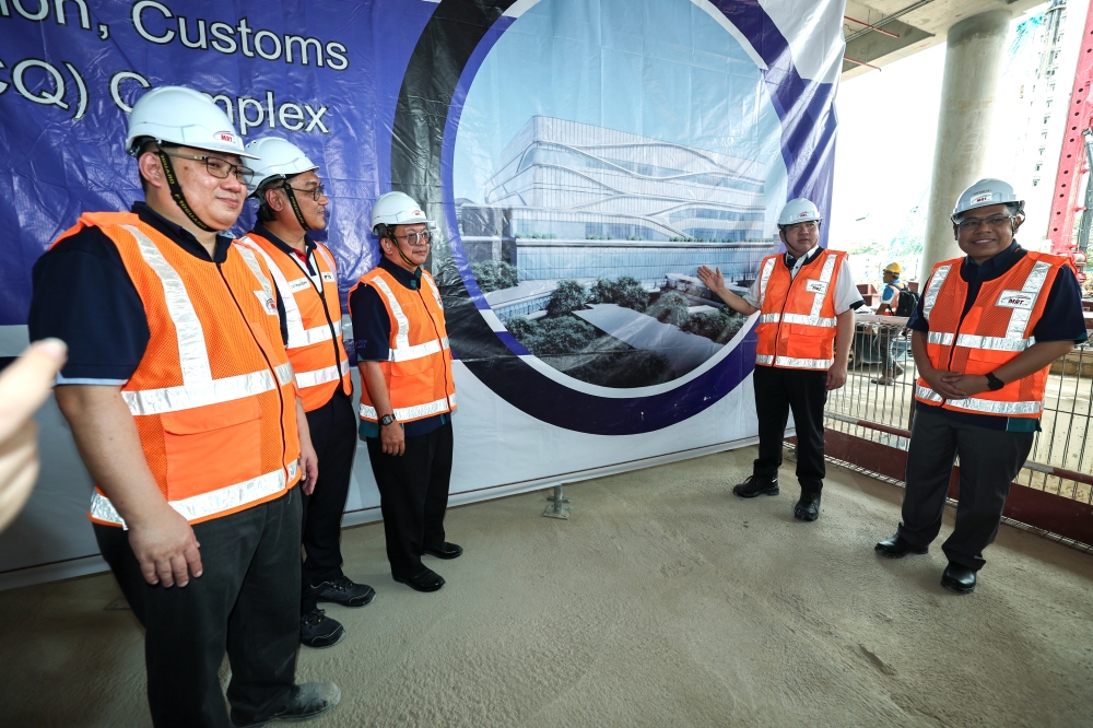 Transport Minister Anthony Loke said the RTS trains are set to arrive at the Wadi Hana Depot by the middle of this month. — Bernama