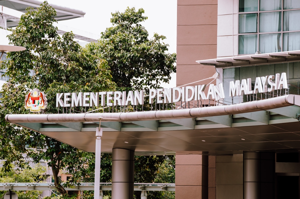 The Ministry of Education (MoE) has called for a thorough investigation into all aspects of the incident involving a pupil at a school in Negeri Sembilan on October 1, to ensure justice is served. — Picture by Raymond Manuel