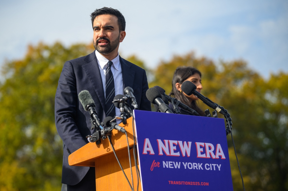 Zohran Mamdani, winning a mandate with a left-wing agenda focused on making New York more affordable, has made history in many ways—as the first Muslim and first South Asian to lead America’s largest city, and, at 34, its youngest mayor in a century. — AFP pic