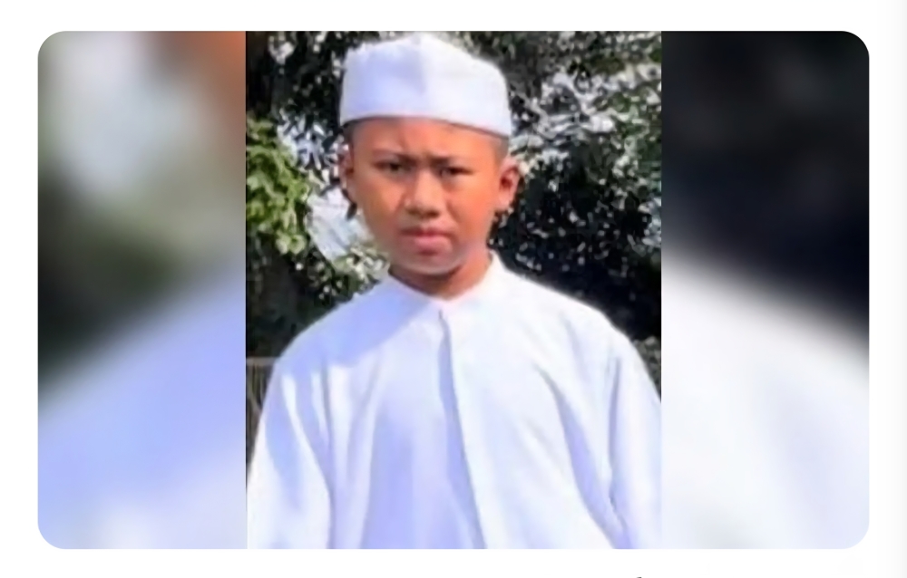 Tangkak police search for missing 13-year-old tahfiz student Muhammad Aisy Thaqif