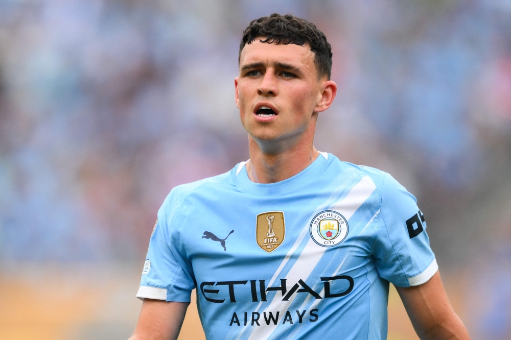 Phil Foden cut short a positive start from Borussia Dortmund in 22 minutes with a sharp turn before arrowing a trademark low left-footed effort into the far corner. — AFP pic