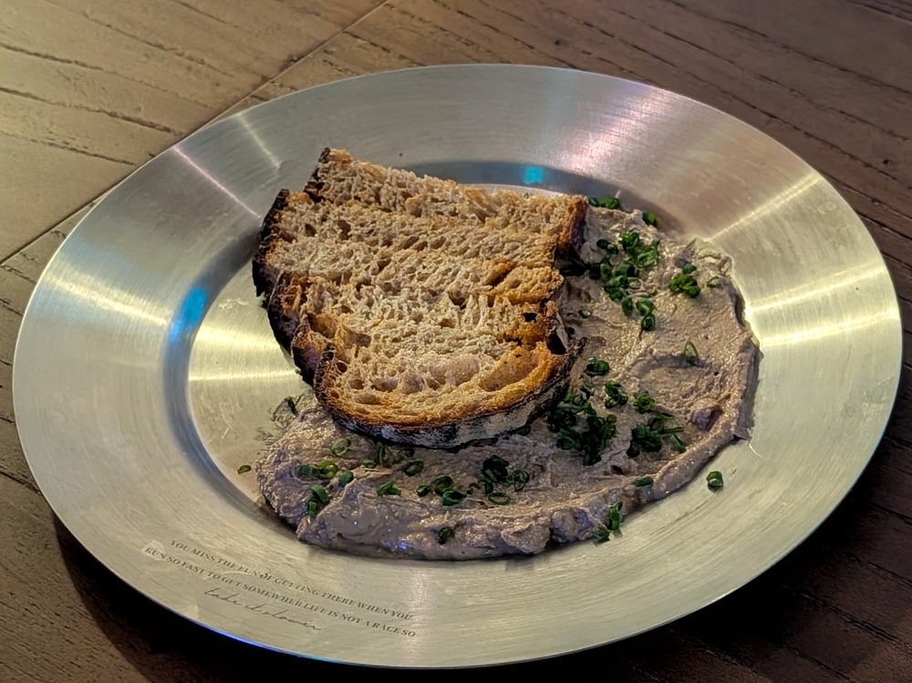 GONGSI’s Shaoxing wine chicken liver ‘pâté’ uses Shaoxing wine in place of the traditional choice of brandy or cognac. — Picture by Ethan Lau