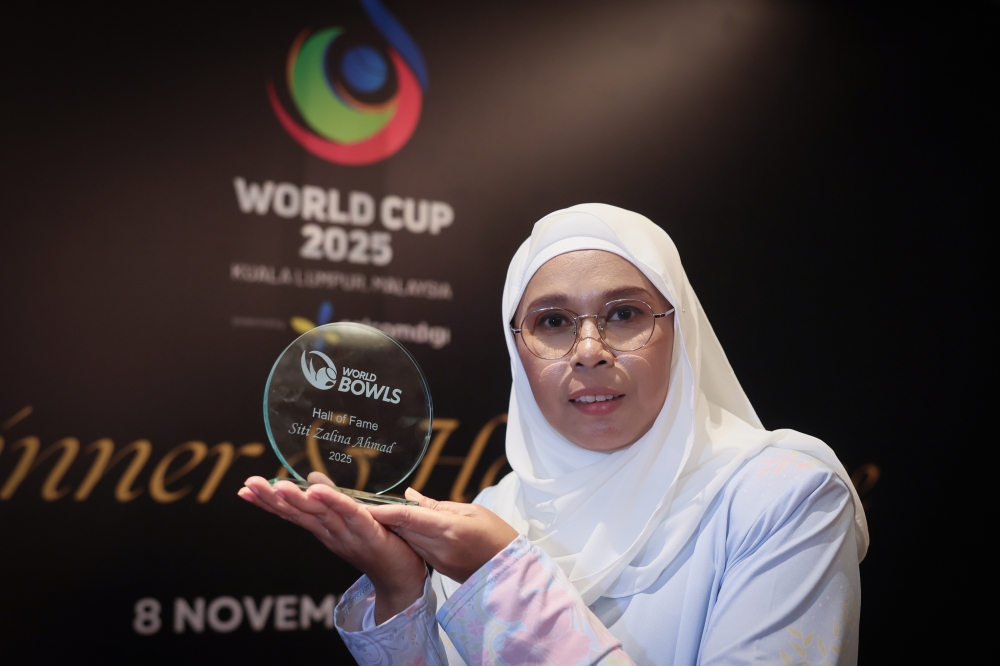 Former national bowler Siti Zalina Ahmad becomes first Malaysian and Asian in World Bowls Hall of Fame