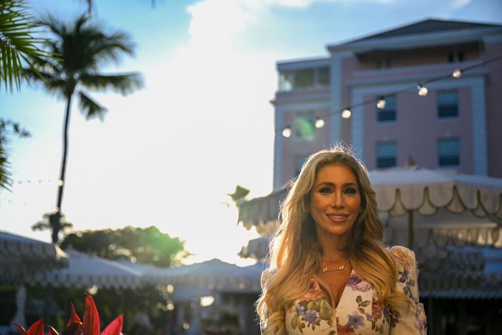 Long, blond, wavy hair, heavy makeup and cosmetic injections: like many women in Donald Trump’s orbit, political consultant Melissa Rein Lively wears her support for the US president on her face. — AFP pic 