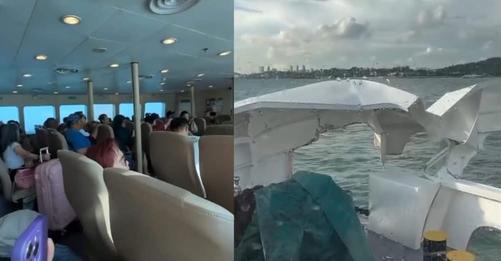 Ferry from Batam to Singapore with 165 passengers collides with chemical tanker, all rescued