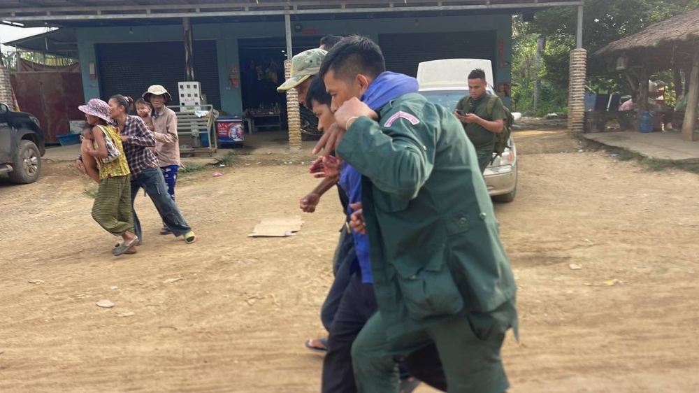 Cambodia and Thailand traded accusations of fresh clashes along their border on Wednesday, with Phnom Penh reporting one civilian shot dead in hostilities flaring after Bangkok paused implementation of a US-backed peace deal. — Picture courtesy of Ministry of Information Cambodia
