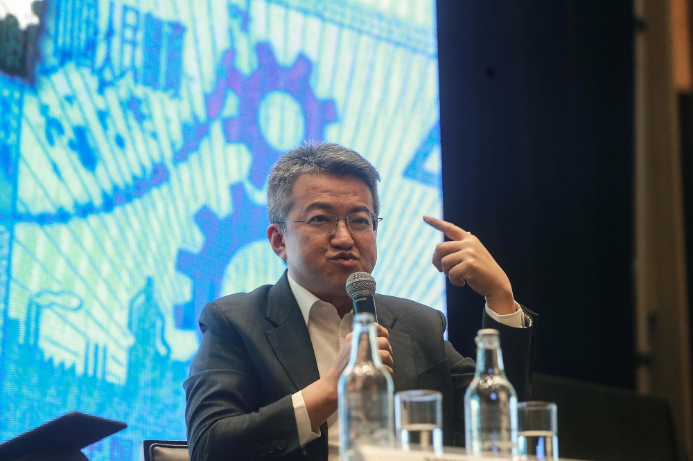 Deputy Minister of International Trade and Industry Liew Chin Tong said his remarks were selectively quoted from a public forum, creating a misleading impression of the agreement. — Picture by Sayuti Zainudin