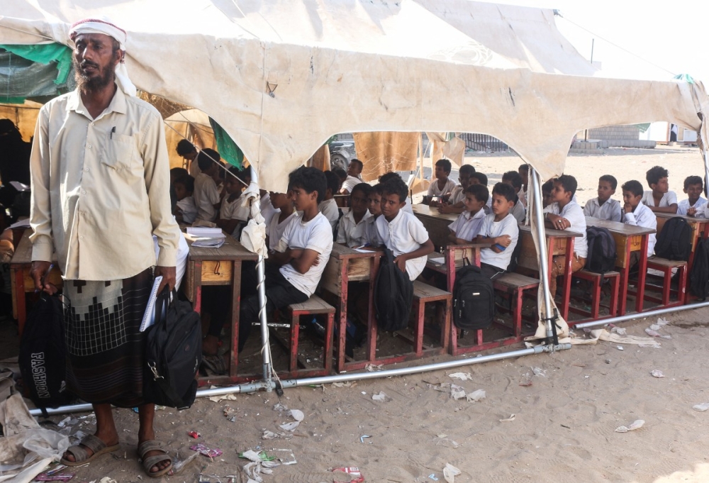 ‘An entire generation can neither read nor write’: Yemen’s war leaves kids without classrooms, teachers or textbooks