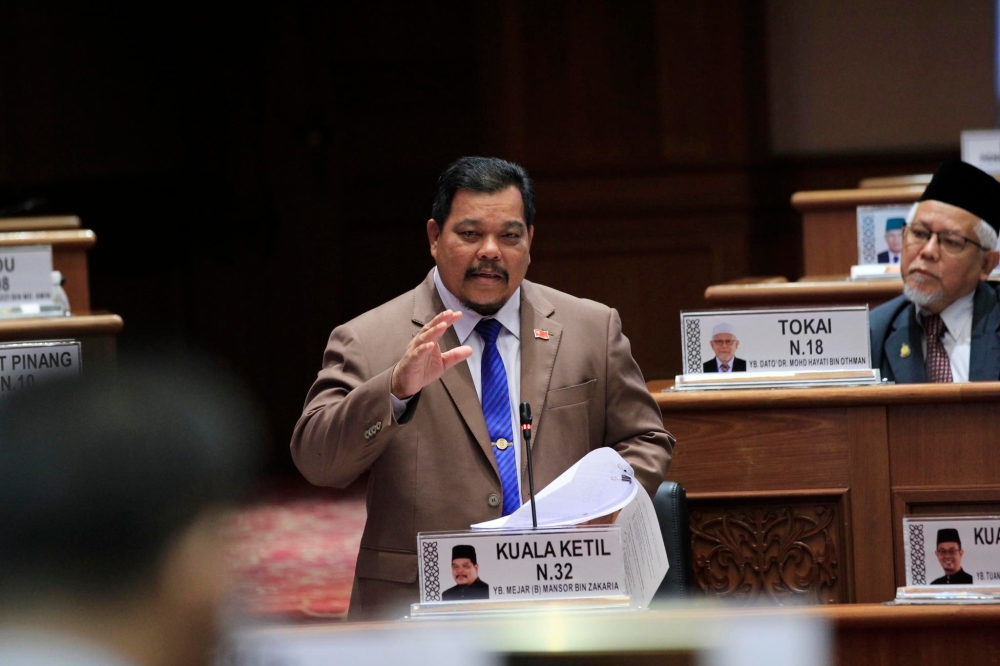 Mansor said he had no intention of insulting anyone and urged that his apology be accepted.  — Picture from Facebook/Mansor Zakaria