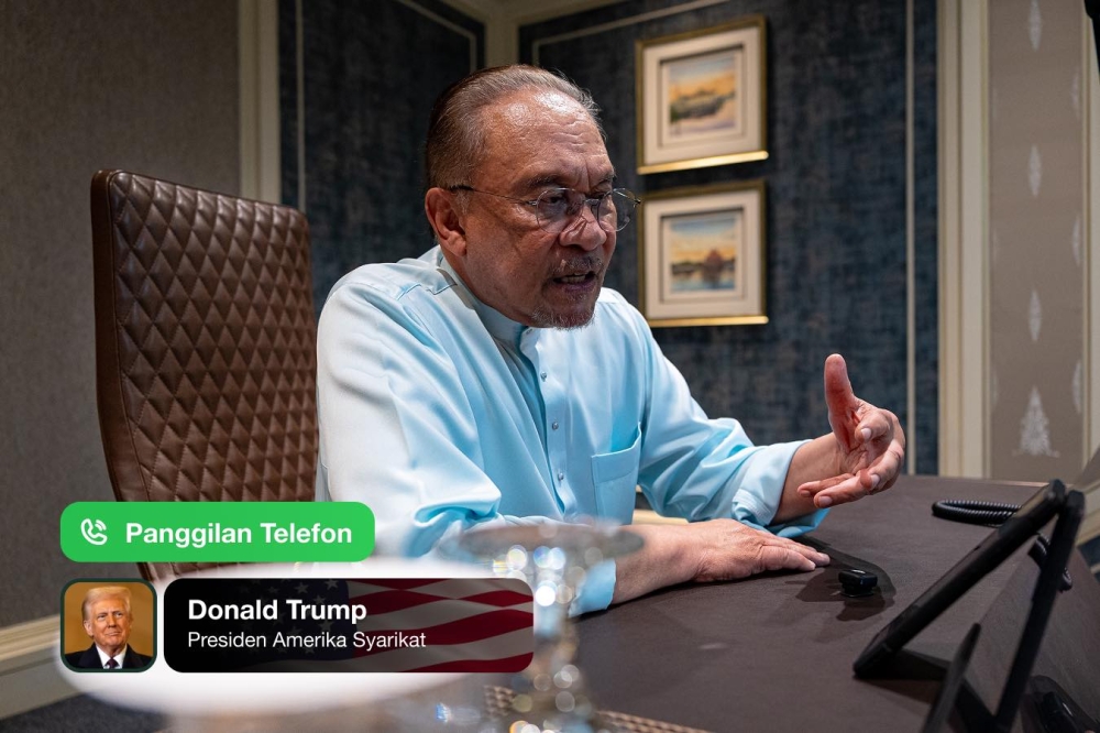 Prime Minister Datuk Seri Anwar Ibrahim said he welcomed US President Donald Trump’s ‘active role’ in helping Thailand and Cambodia resolve their border dispute, following renewed tensions after a landmine blast injured four Thai soldiers. — Picture via Facebook/Anwar Ibrahim