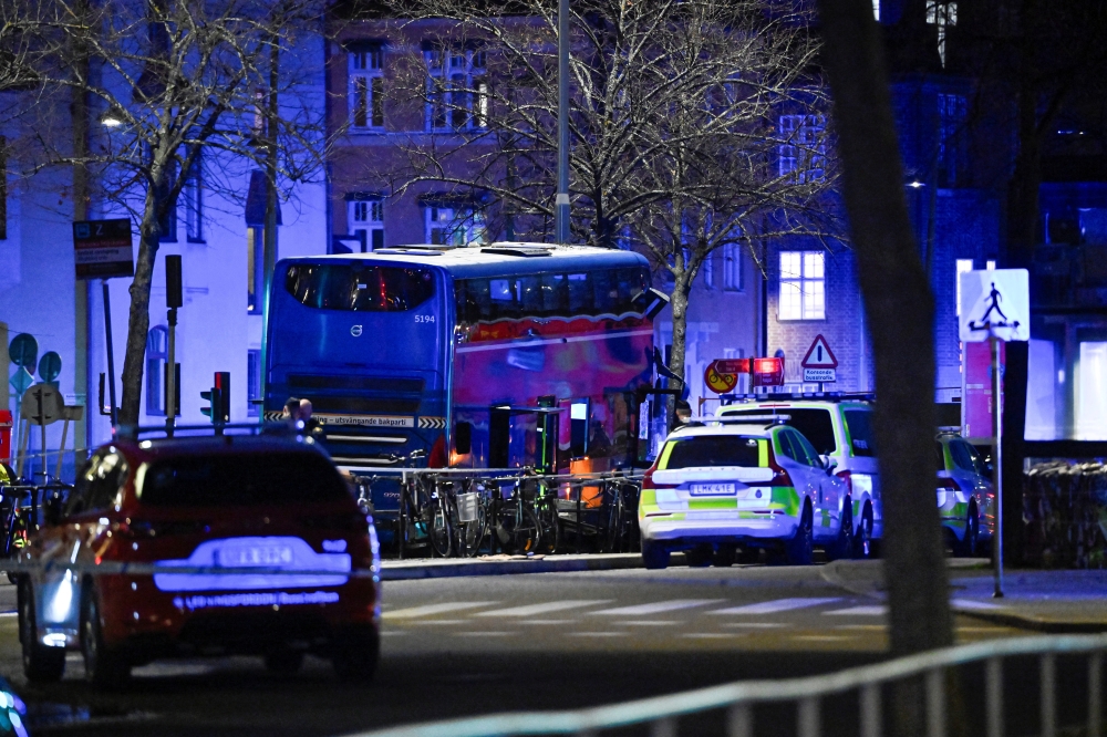 Bus crashes into Stockholm stop, multiple dead and injured, driver arrested