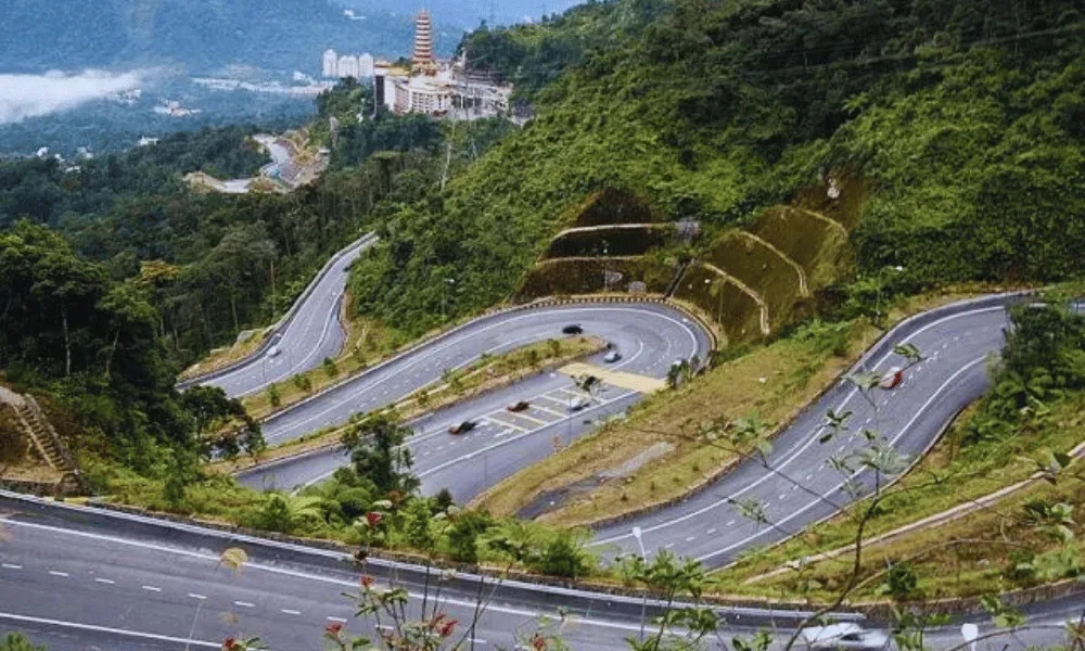 The Pahang government hopes that any charge imposed on vehicles entering Jalan Genting Highlands will take into account the interests and welfare of local residents. — Picture from social media