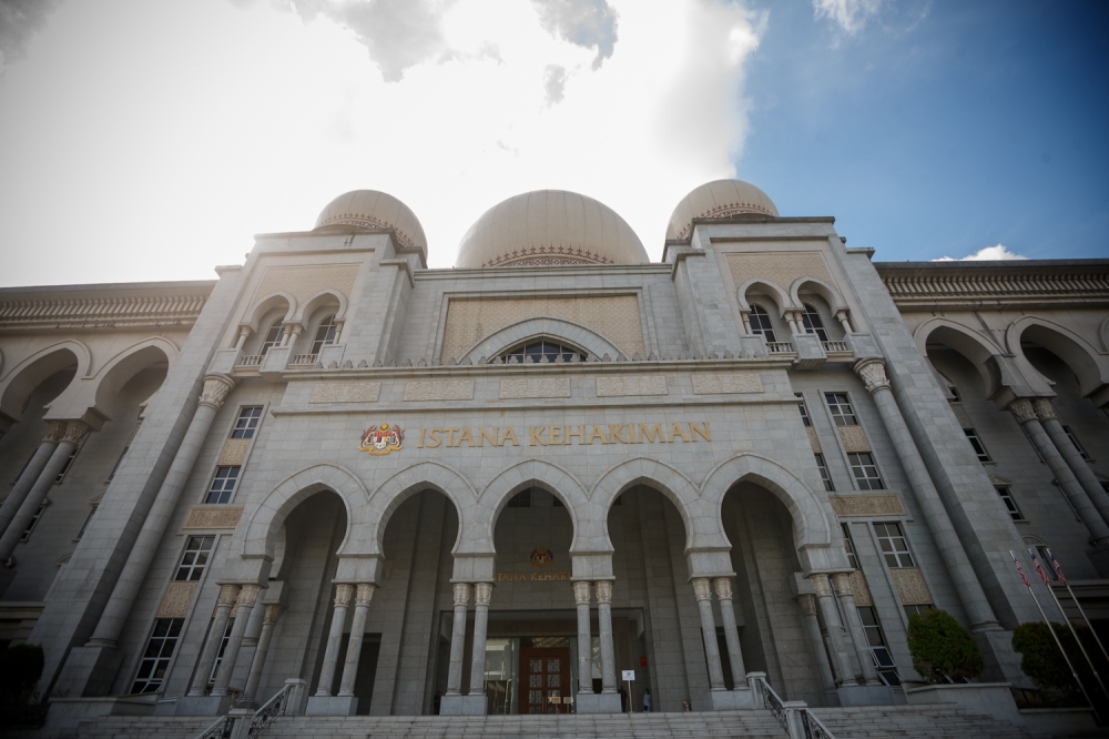 The Court of Appeal in Putrajaya, where judges reinstated the original 12-month default jail term for two men convicted of transporting prohibited imported goods. — Picture by Raymond Manuel