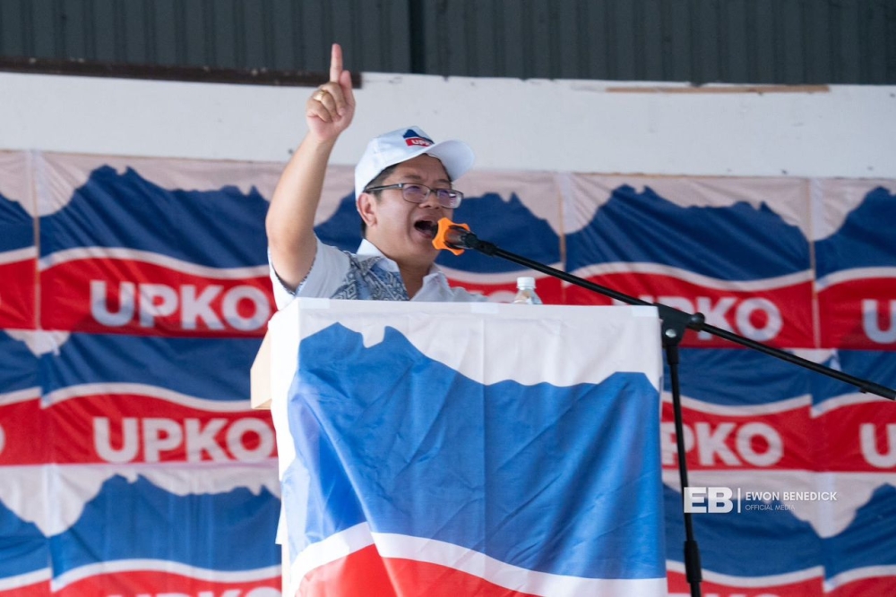 Ewon said the people of Sabah must be able to evaluate the reasons for the appeal before casting their votes in the state election. — Picture via Facebook/Ewon Benedick