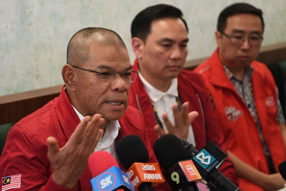 PH secretary-general Datuk Seri Saifuddin Nasution Ismail said that, under existing legal provisions, the name of a candidate who has been officially confirmed to contest cannot be removed from the ballot paper. — Bernama pic  