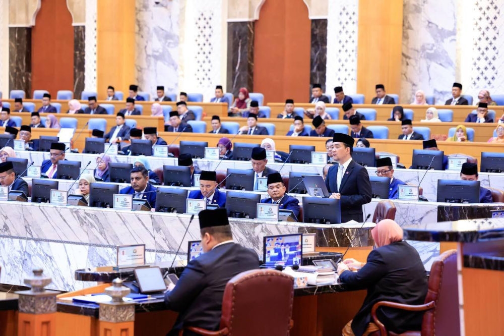 The Johor Budget 2026 was debated over three days beginning November 17, involving 56 state assemblymen. — Picture from Facebook/Onn Hafiz Ghazi 