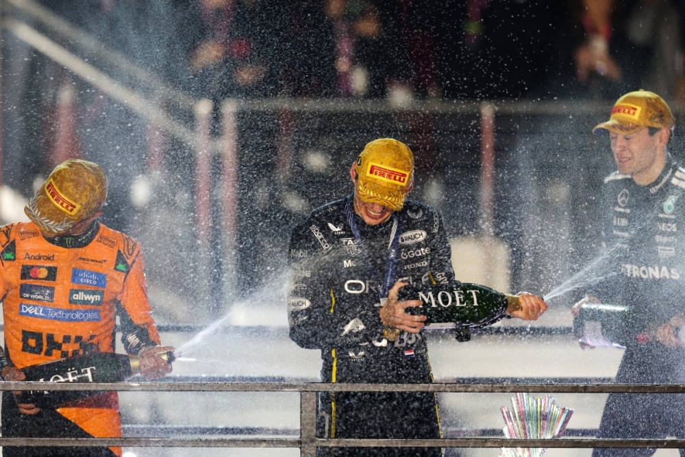 F1 drama in Sin City: Norris and Piastri disqualified, Verstappen sniffs  title comeback | Malay Mail