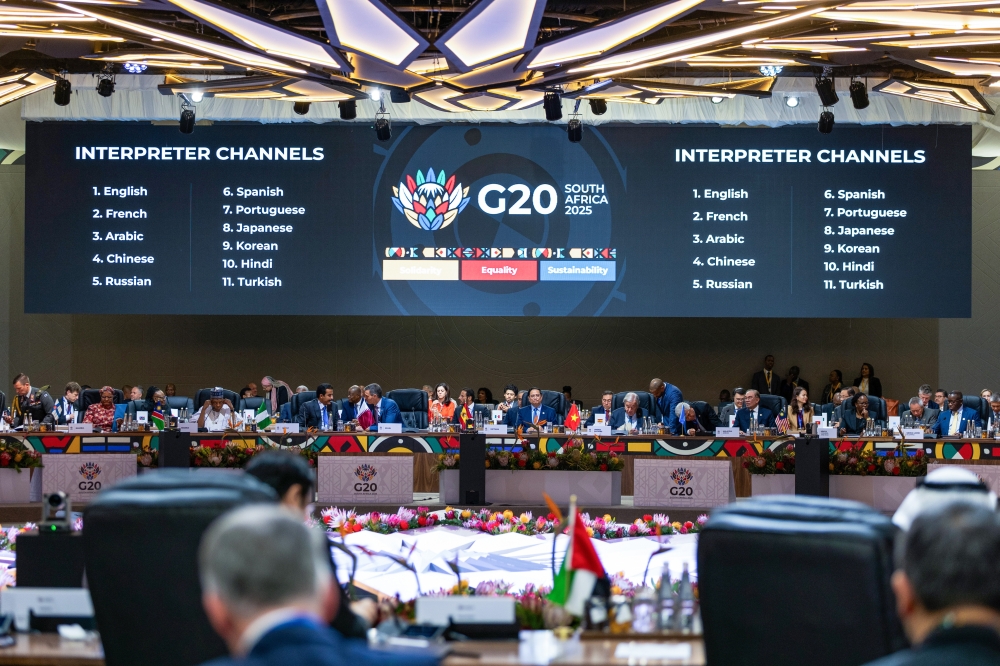 G20 leaders cling to multilateral lifeline in first African summit sans Trump