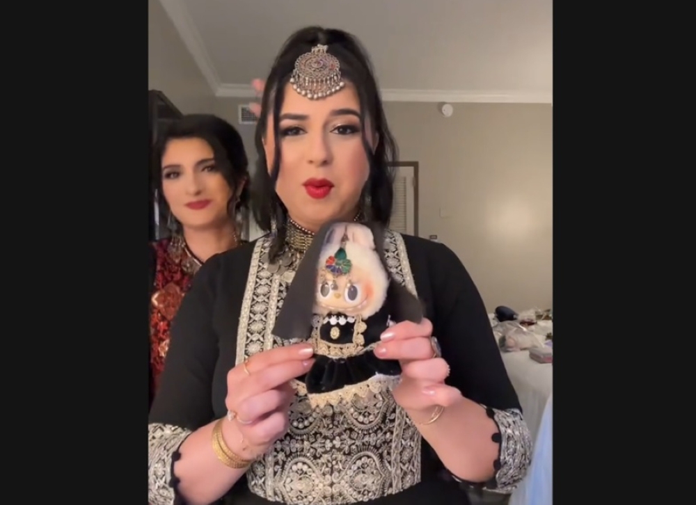 Afghanistan’s traditional consumer market, long dominated by local and regional products, is now expanding to include international goods. Labubu, which is often purchased as a gift for fiances, spouses, or children, is a reflection of this growing desire for modern and globally recognised products. — Screengrab from TikTok  