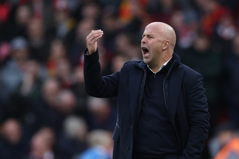 Liverpool's Dutch manager ArneSlot knows Liverpool will have to improve dramatically to challenge for Europe’s elite club prize. — AFP pic