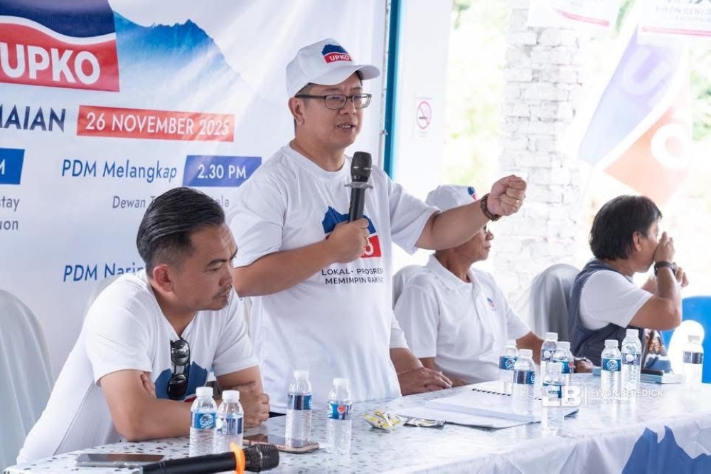 The Upko president said Sabah is only asking for rights already agreed under MA63 and the Federal Constitution. — The Borneo Post pic