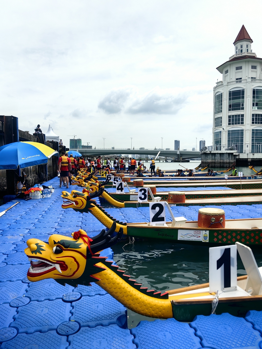The Penang International Dragon Boat Regatta that was held for the first time at Straits Quay in 2024. — Picture courtesy of Petace