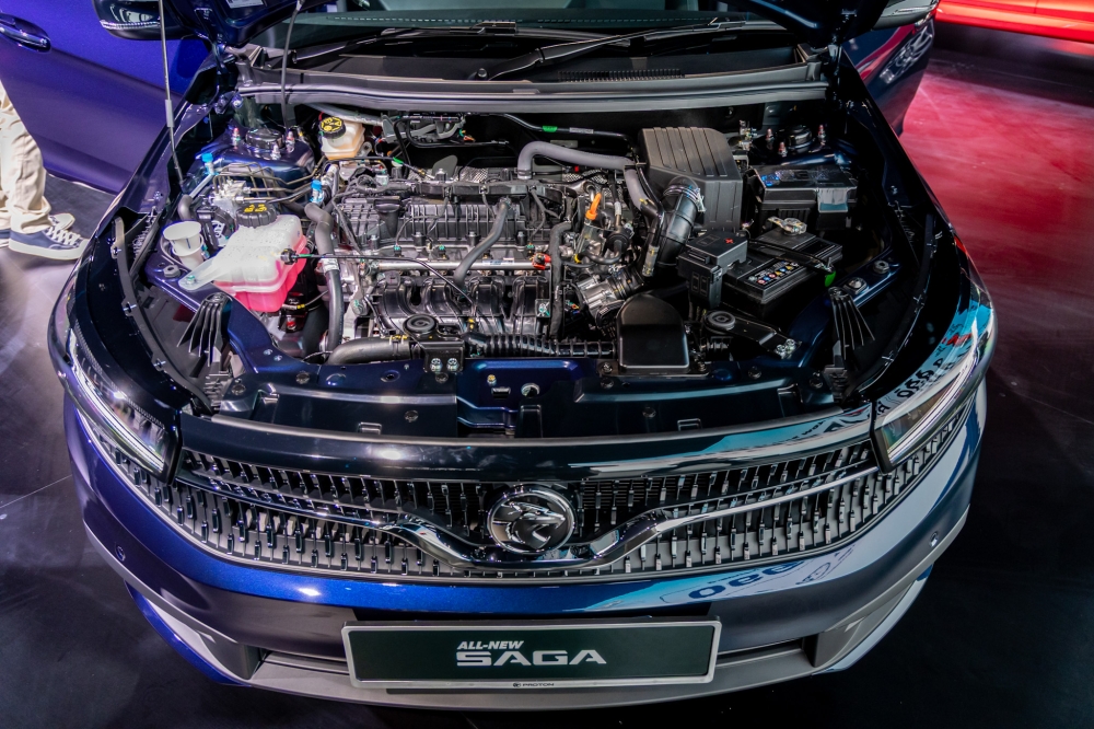 A general view of the new Saga during its launch at Mitec in Kuala Lumpur November 27, 2025. — Picture by Firdaus Latif