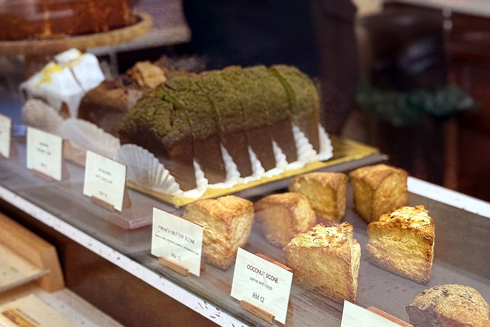 Various cakes and scones. — Picture by CK Lim