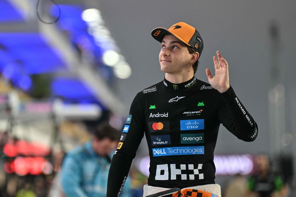 Oscar Piastri boosted his bid for a maiden drivers’ world championship on Saturday when he reduced McLaren team-mate Lando Norris’s lead to 22 points by winning the sprint race at the Qatar Grand Prix. — AFP pic