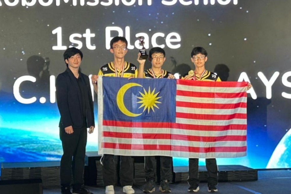 Miri school’s robotics whizz-kids shine in Singapore, powering Malaysia’s 13th WRO title