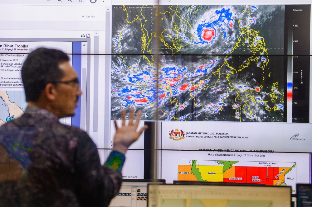 Malaysia safe as tropical storm swirls near Vietnam