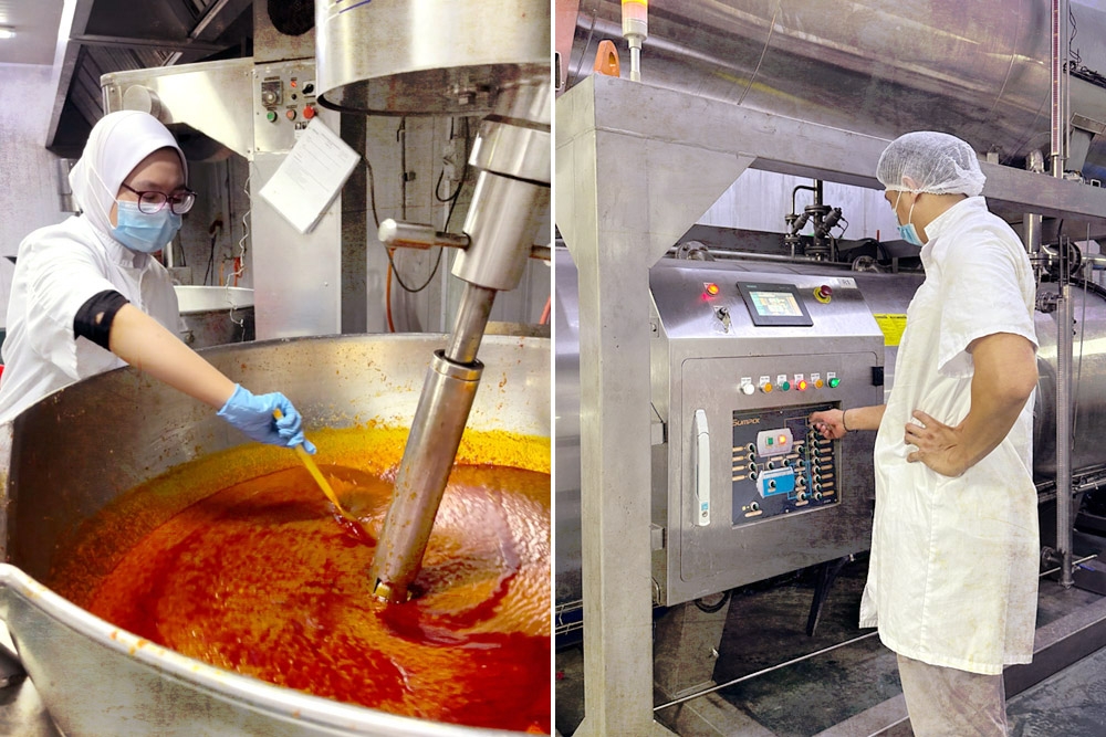 Behind the scenes: Vegecore’s production facility. — Picture courtesy of Vegecore
