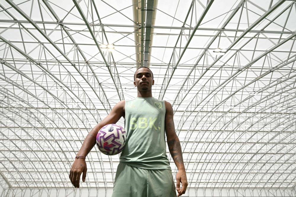 The Brittany-born, childhood Liverpool fan Eli Junior Kroupi made his Bournemouth debut on a season-opening trip to Anfield for a clash with the champions in August. — AFP pic