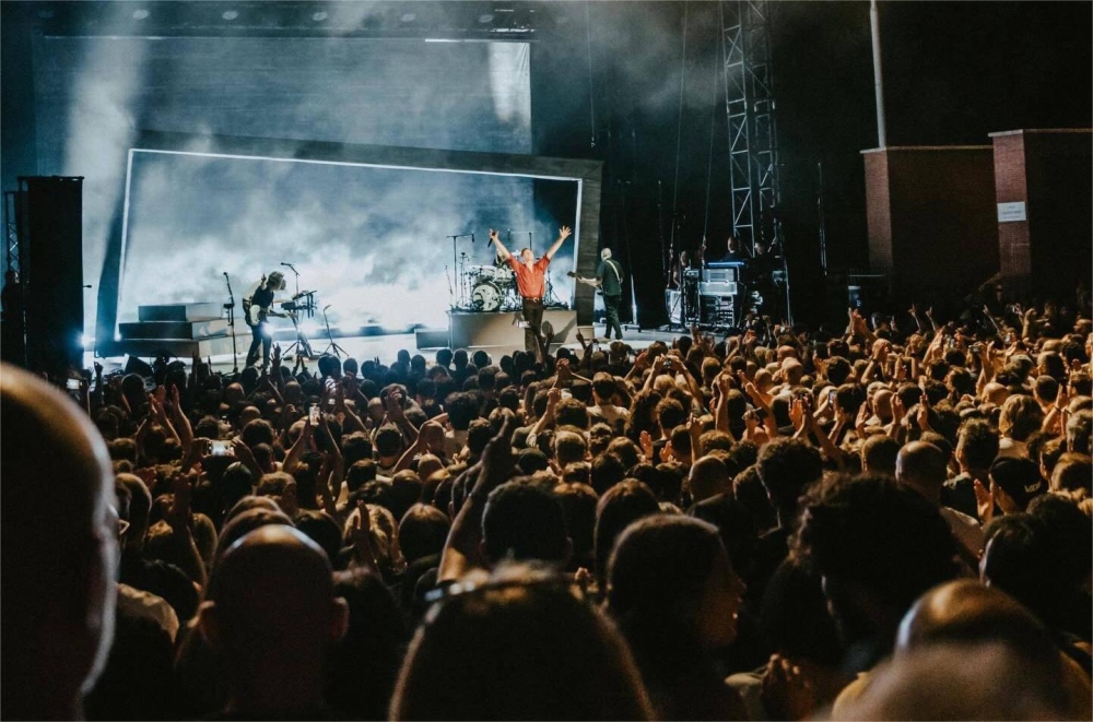 Franz Ferdinand command the stage before a crowd of thousands. — Picture via Facebook/Franz Ferdinand