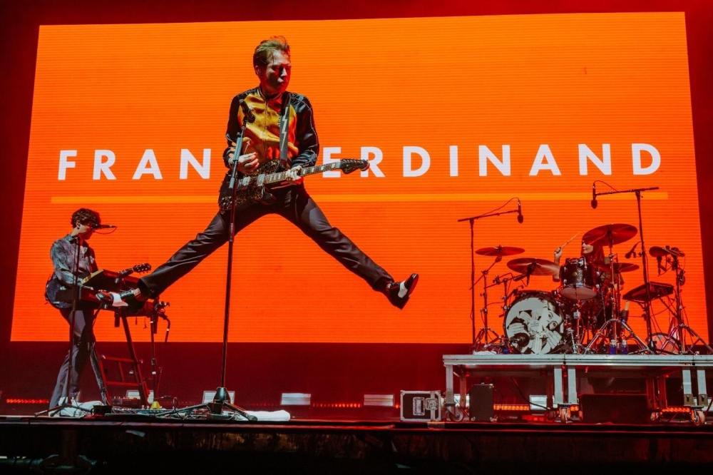 Frontman Alexander Kapranos fires up the crowd with a high-energy performance. — Picture via Facebook/Franz Ferdinand